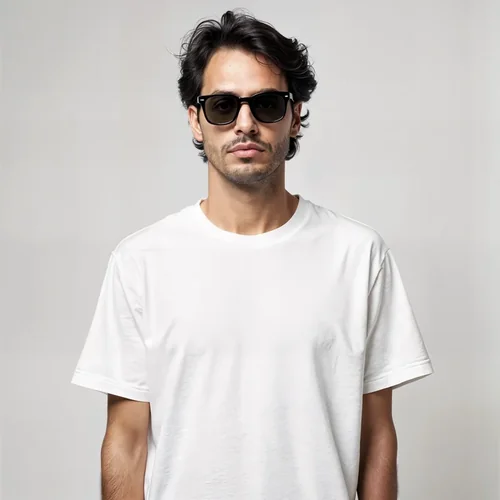 Stylish T-Shirt Mockup with Soft Gray Background Colors