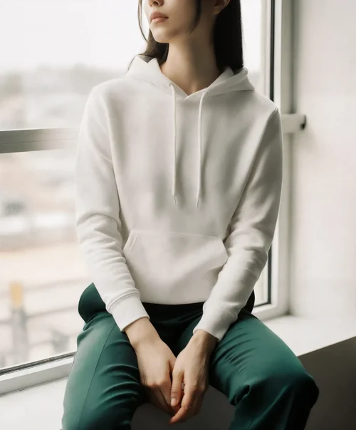 Cozy Hoodie Mockup for Relaxed Indoor Vibes