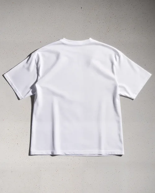 Stylish Mockup of a White T-Shirt for Fashion Display