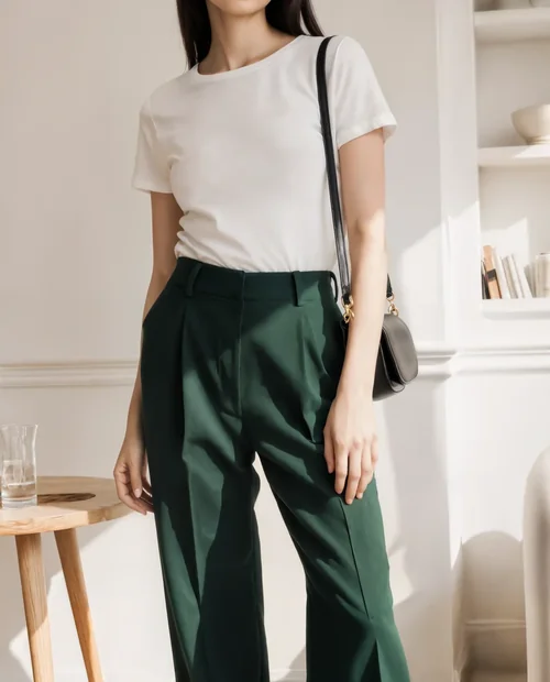 Stylish T-Shirt Mockup for Chic Casual Elegance