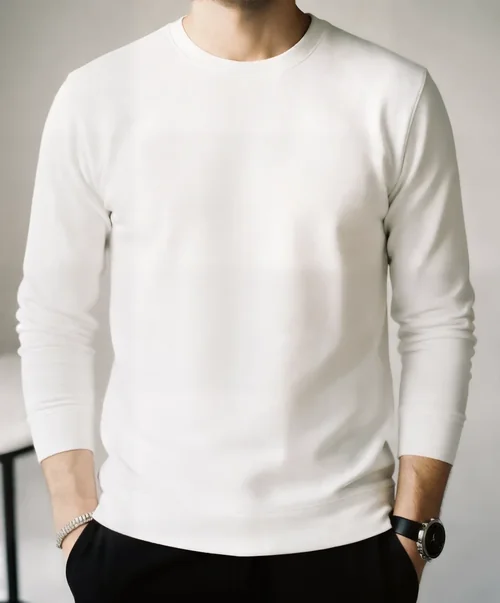 Stylish Mockup of a Modern Sweatshirt for Men