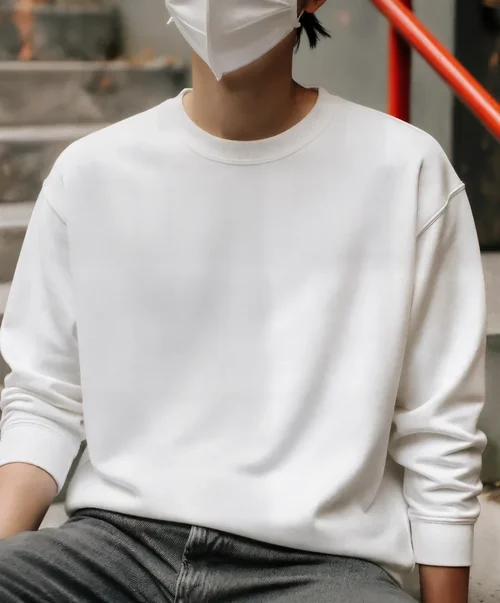 Casual Sweatshirt Mockup for Young Adults