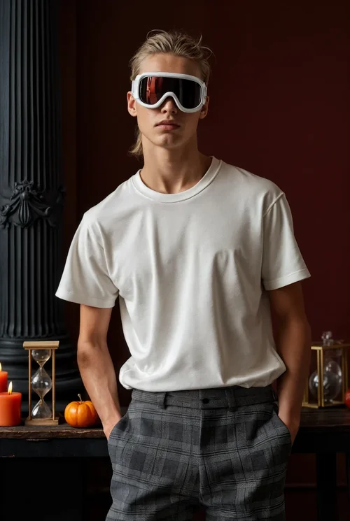 Stylish T-Shirt Mockup for Luxury Fashion Campaign