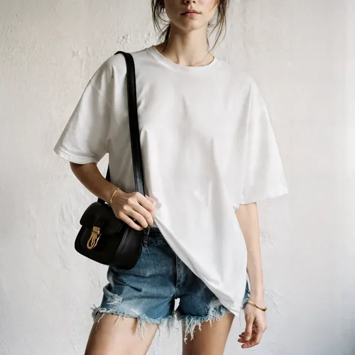 Stylish T-Shirt Mockup for Casual Chic Fashion