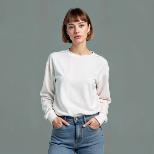 Stylish Sweatshirt Mockup for Casual Fashion