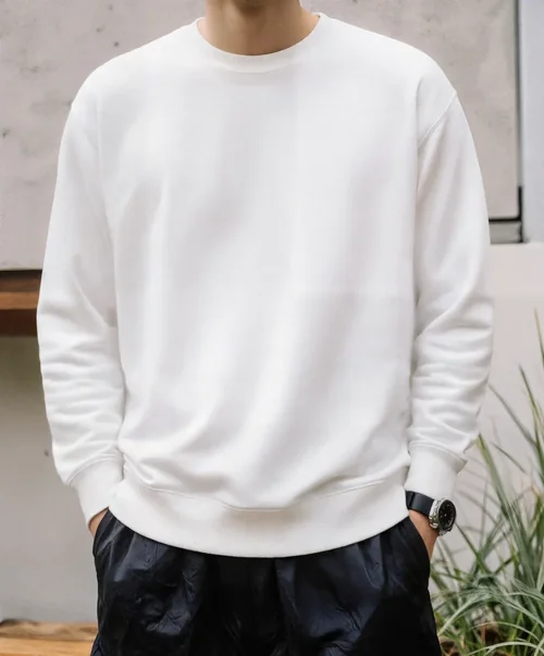 Casual Mockup of Young Man in Stylish Sweatshirt