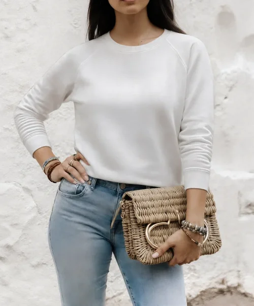 Chic Sweatshirt Mockup for Fashion Enthusiasts