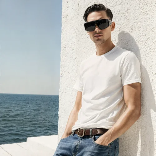 Stylish T-Shirt Mockup with Bright Background Colors