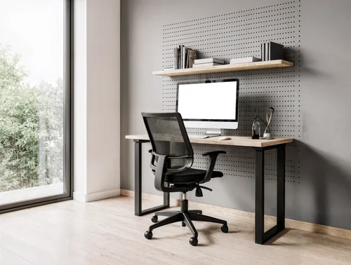 Modern iMac Mockup for a Stylish Home Office