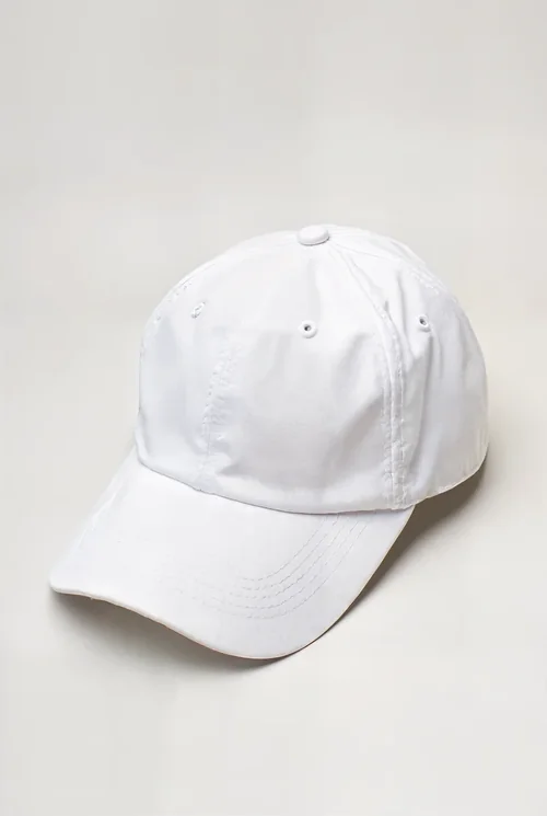 Classic White Baseball Cap Mockup for Your Designs
