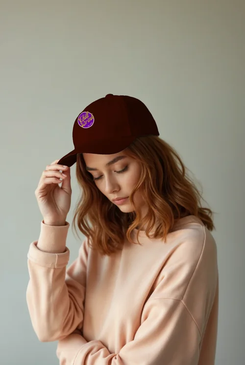 Stylish Mockup of a Young Woman in a Baseball Cap