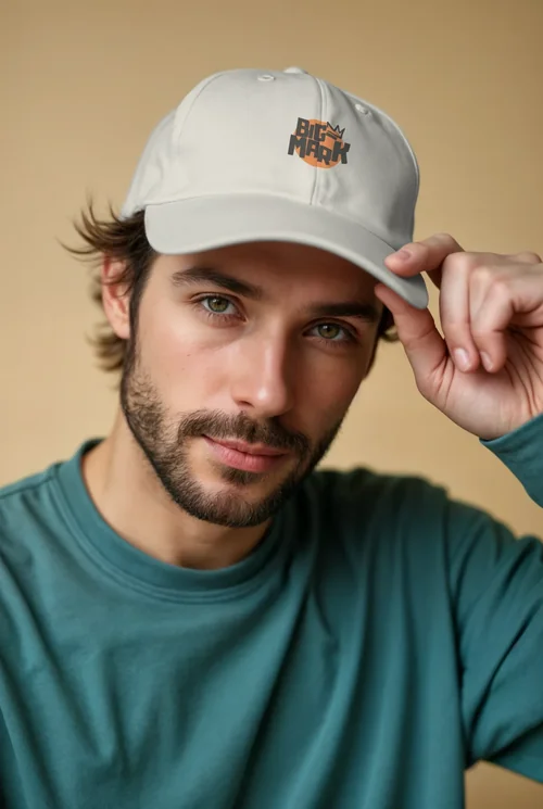 Mockup of a Stylish Hat: Casual Cap Portrait
