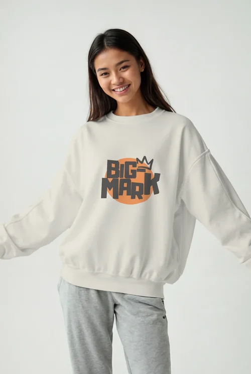 Stylish Mockup of a Casual Sweatshirt for Trendy Looks