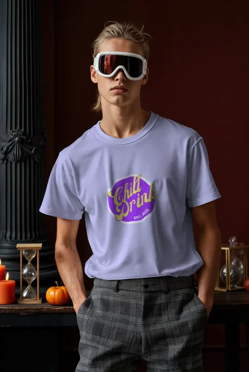 Stylish T-Shirt Mockup for Luxury Fashion Campaign