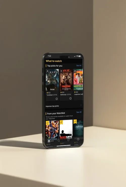 Sleek iPhone 16 Pro Max Mockup on Neutral Background