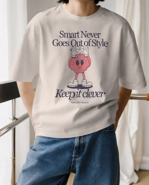 Stylish Mockup of T-Shirt in Bright Indoor Setting