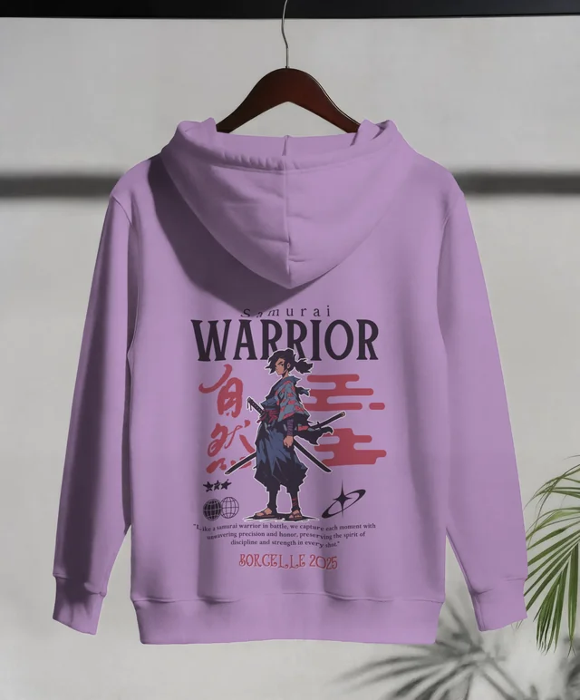 Cozy Hoodie Mockup on Wooden Hanger in Minimalist Style