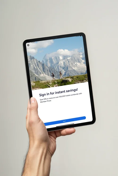 Stunning iPad Pro Mockup: Modern Minimalist Design