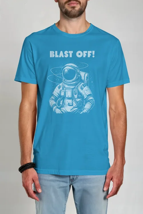 Stylish T-Shirt Mockup Against Light Gray Background