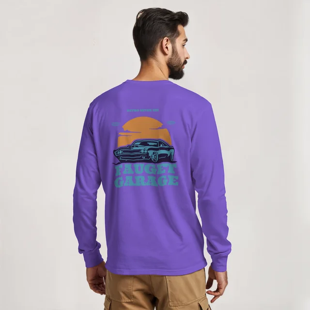 Stylish Mockup of a Young Man in a Sweatshirt