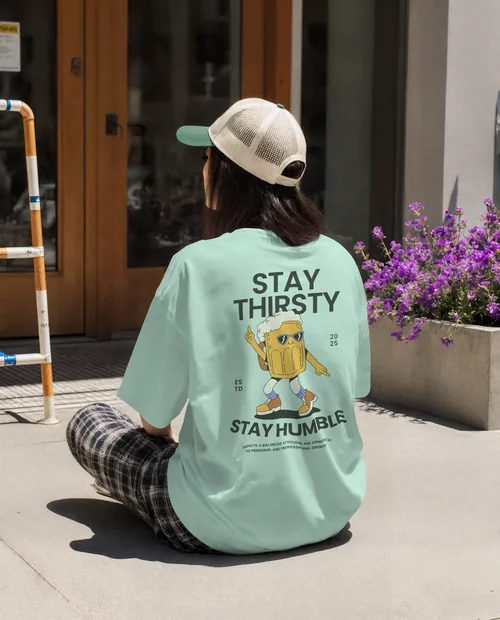 Casual T-Shirt Mockup for Urban Vibes