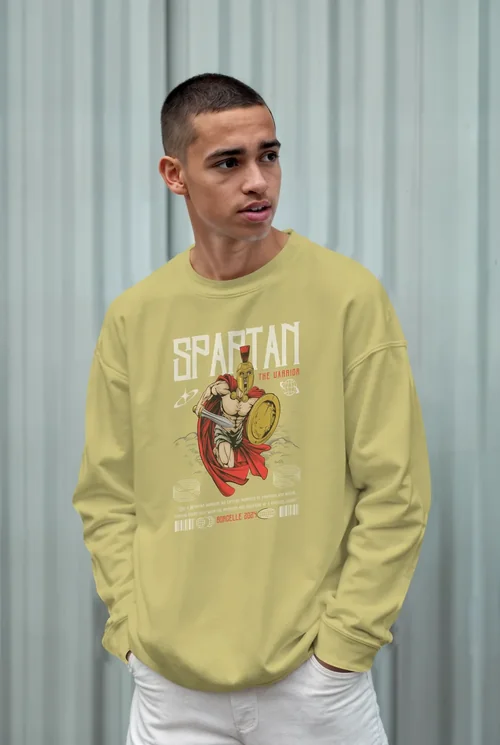 Stylish Mockup of a Casual Sweatshirt for Men