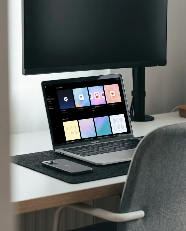 Minimalist MacBook Mockup for a Productive Workspace
