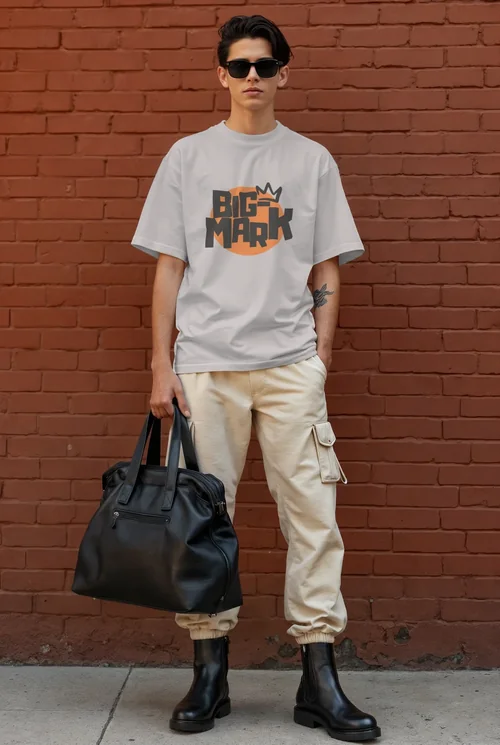 Stylish T-Shirt Mockup for Luxury Fashion Campaign