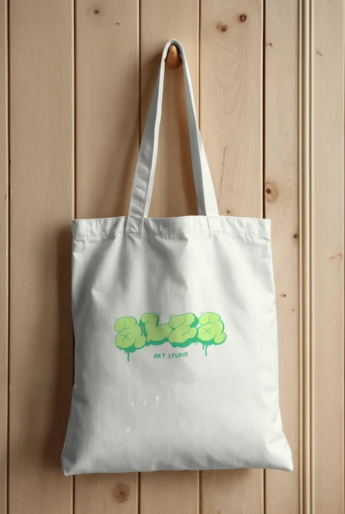 Minimalist White Tote Bag Mockup for Everyday Use