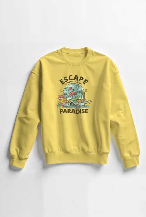 Stylish Mockup of a Cozy White Sweatshirt