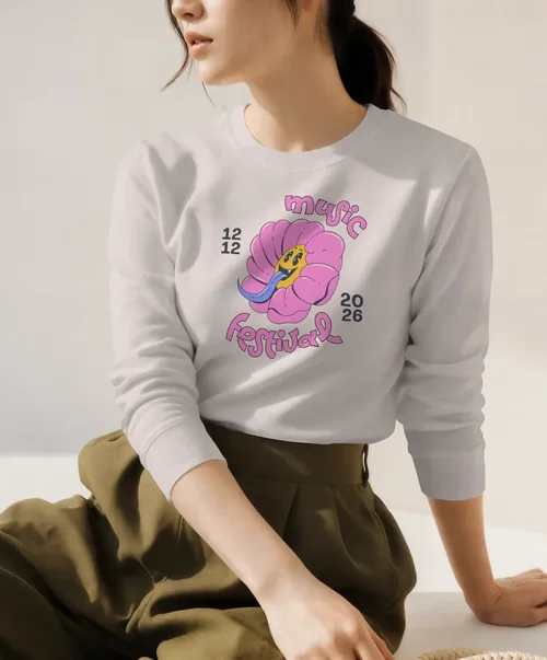 Stylish Sweatshirt Mockup for Casual Elegance