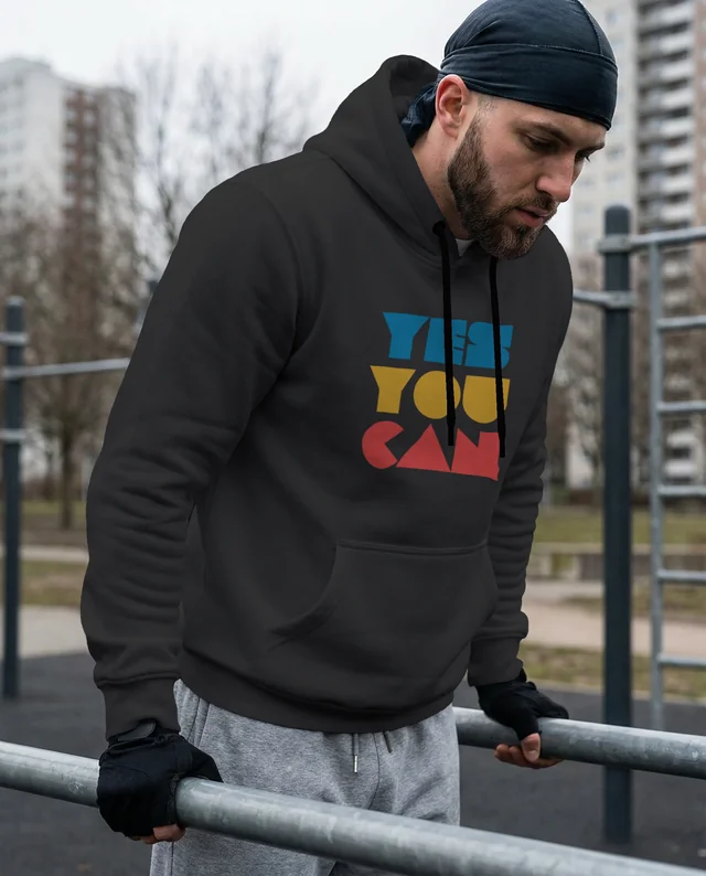 Urban Hoodie Mockup for Fitness Enthusiasts