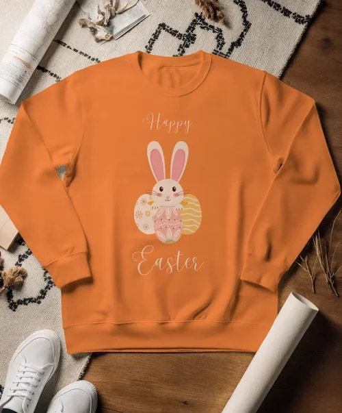 Minimalist Sweatshirt Mockup for Cozy Lifestyle Aesthetic