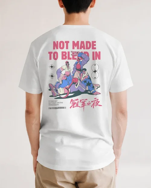 Stylish T-Shirt Mockup for Modern Aesthetic