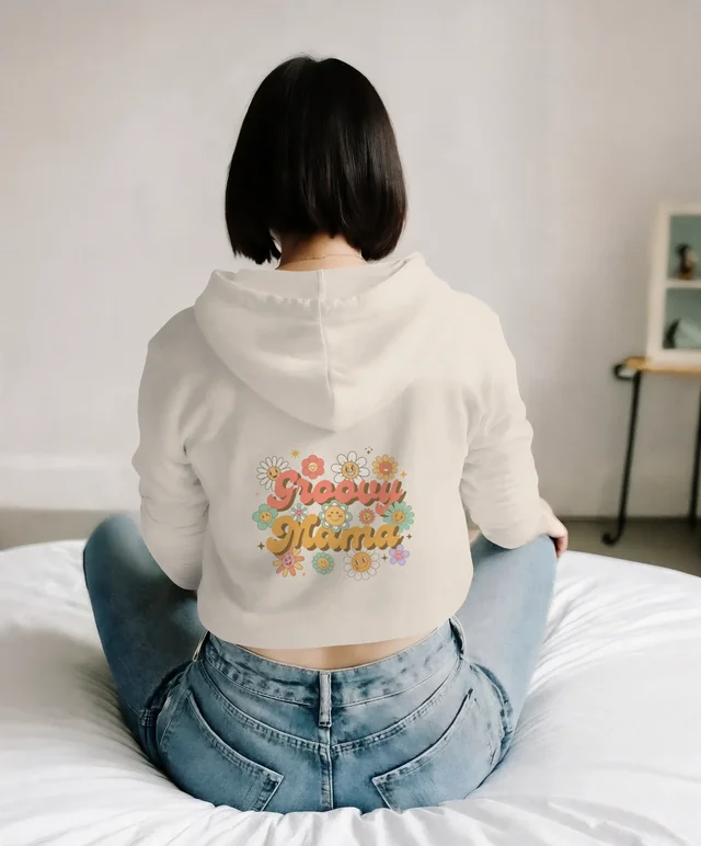 Cozy Hoodie Mockup in Minimalist Room Setting