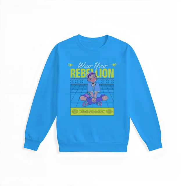 Minimalist White Sweatshirt Mockup for Stylish Designs