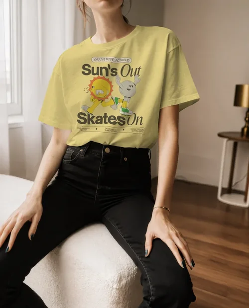 Stylish T-Shirt Mockup for Modern Comfort