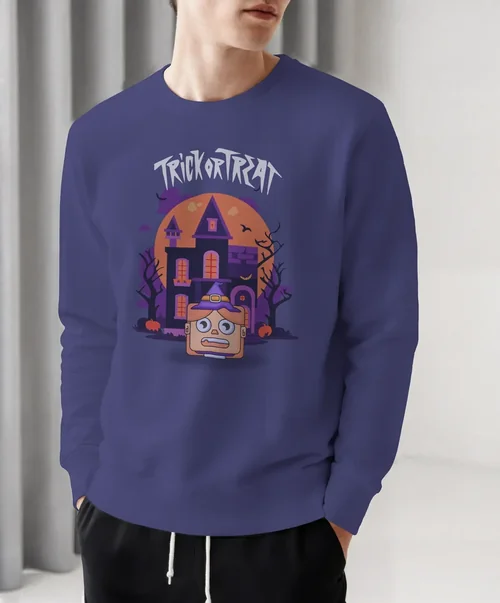 Stylish Mockup of a Young Man in a Sweatshirt