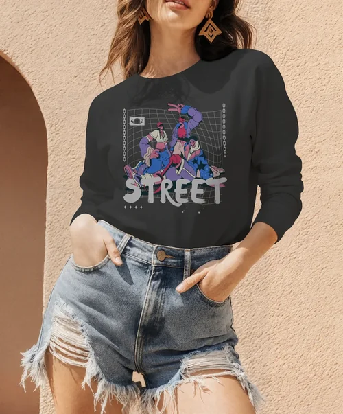 Chic Sweatshirt Mockup for Effortless Summer Style