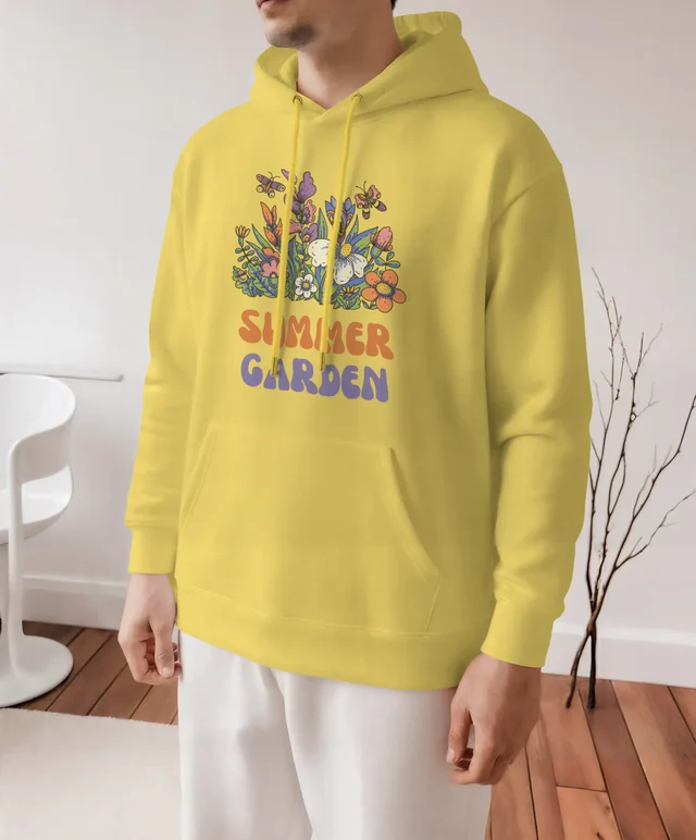 Stylish Hoodie Mockup in Modern Minimalist Setting