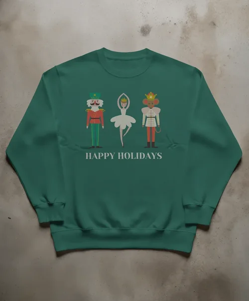 White Sweatshirt Mockup on Textured Concrete Surface