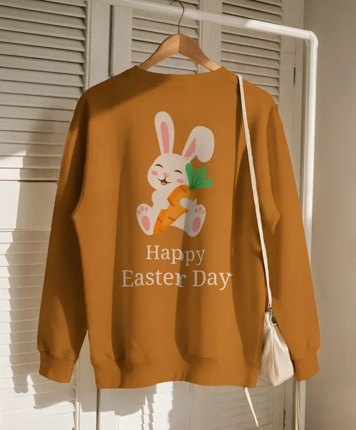 Cozy Oversized Sweatshirt Mockup for Stylish Looks