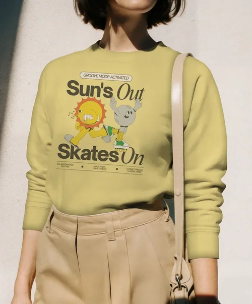 Stylish Sweatshirt Mockup for Modern Fashion Enthusiasts