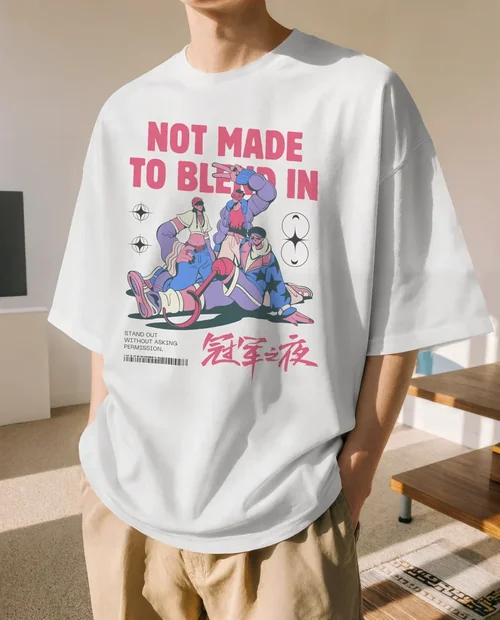 Stylish Mockup of a T-Shirt in a Modern Indoor Space