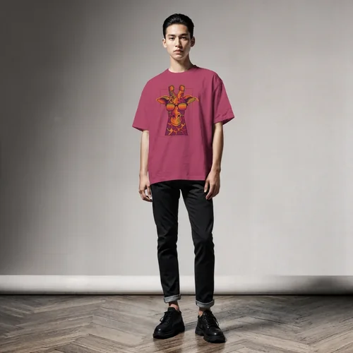 Stylish T-Shirt Mockup with Soft Gray Background and Hues