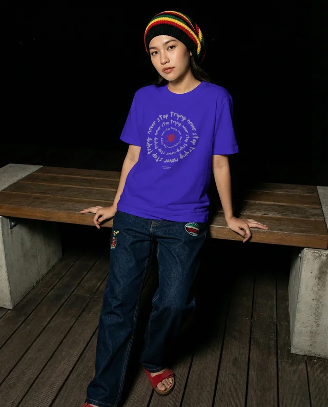 Stylish T-Shirt Mockup with Casual Urban Vibe