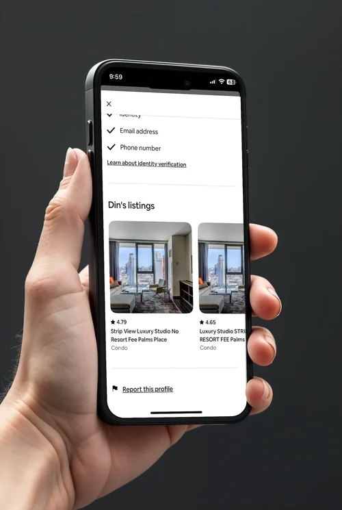 Black iPhone 16 Pro Max Mockup - Handheld Device Showcase