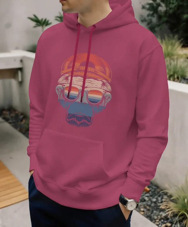 Stylish Hoodie Mockup for Young Adults in Modern Setting