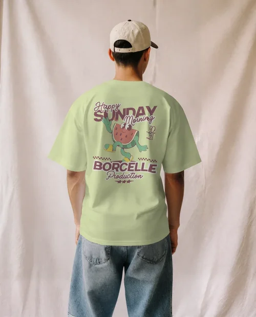 Stylish Mockup of a Casual T-Shirt for Men