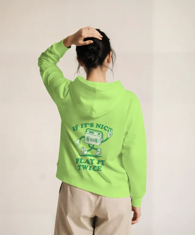 Stylish Hoodie Mockup Featuring Casual Women's Fashion